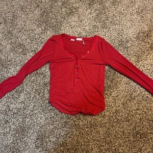 red button down long sleeve from urban outfitters! only worn once!
